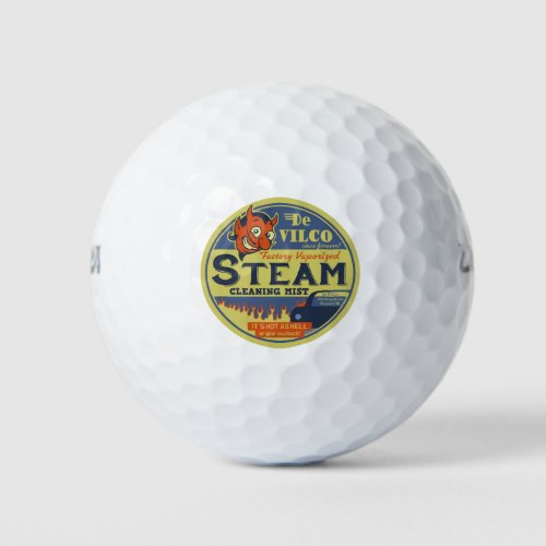 Steam Cleaning Mist Golf Balls