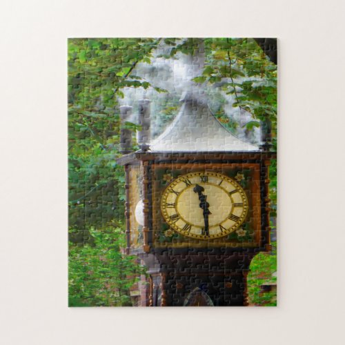 Steam Clock Vancouver Jigsaw Puzzle