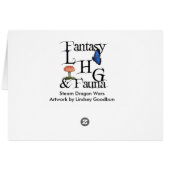 Steam Dragon Wars Card (Back Horizontal)