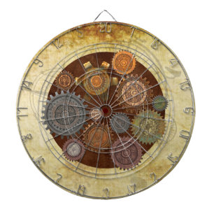 Steam Elegance Steampunk Dart Board
