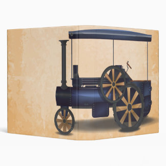 Steam Engine 3 Ring Binder