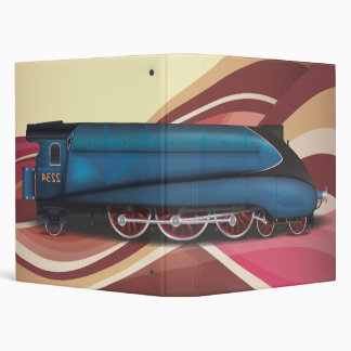 Steam Engine 3 Ring Binder
