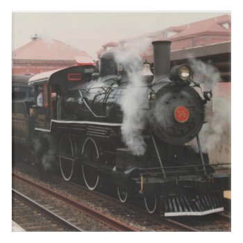 Steam Engine Acrylic Wall Art by stanrail at Zazzle
