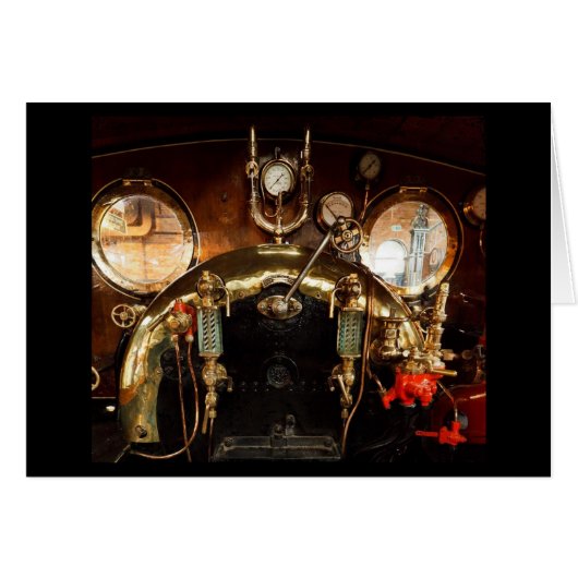Steam Engine Cab Cards (Front Horizontal)