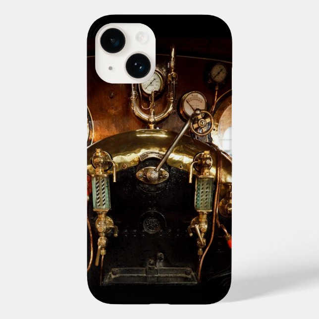 Steam Engine Cab Case-Mate iPhone Case (Back)