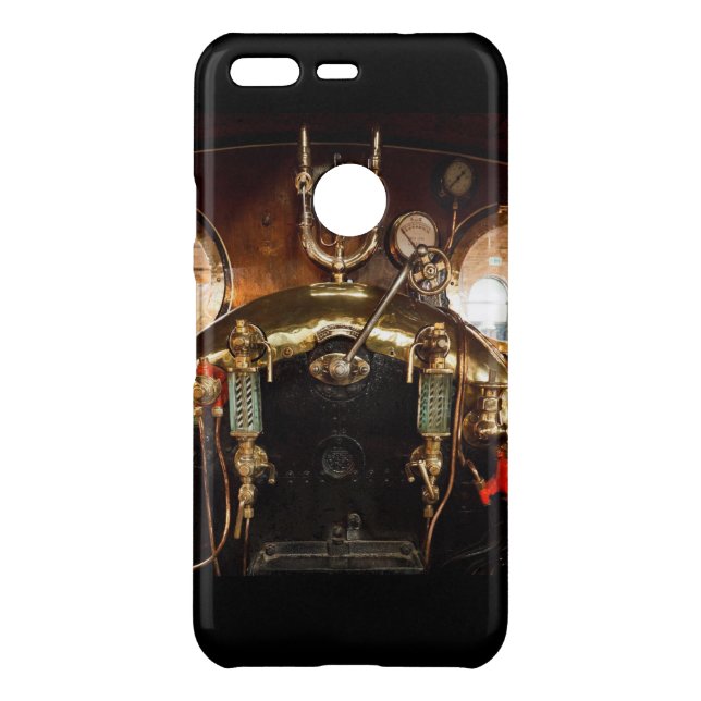 Steam Engine Cab Uncommon Google Pixel Case (Back)