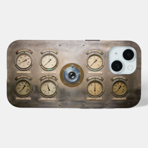 Steam Engine Camera iPhone 15 Case