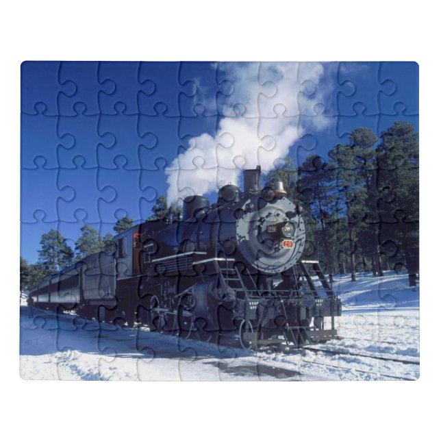 Steam Engine Jigsaw Puzzle (Puzzle Horizontal)