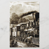 Steam engine locomotive history (Front)