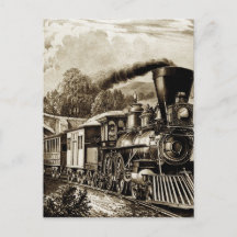 Steam engine locomotive history