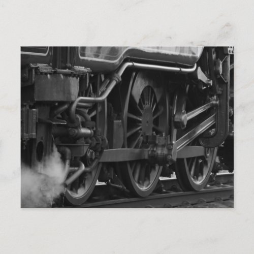 Steam Engine Locomotive Train Gifts Postcard