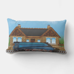 Steam Engine Lumbar Pillow