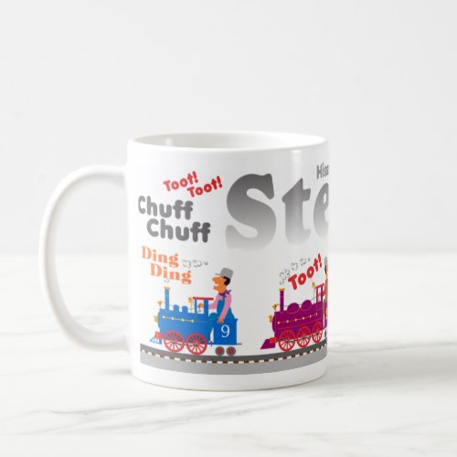 Steam Engine Mug