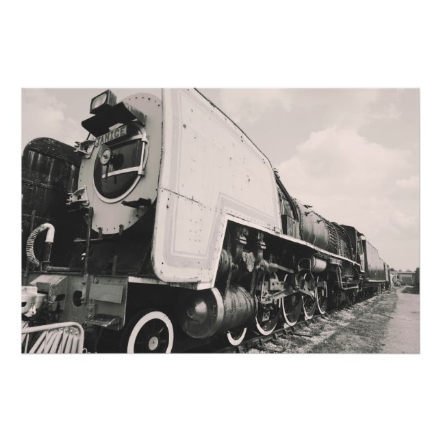 Steam Engine Photo Print (Front)