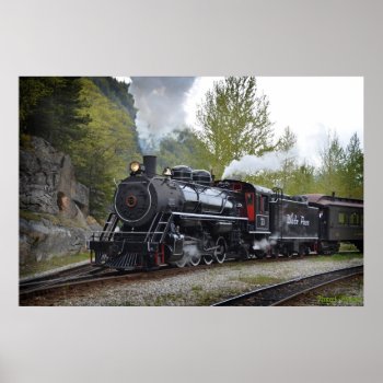 Steam Engine Poster by angelworks at Zazzle