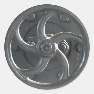 Steam Engine Pressure Adjustment Wheel Stickers