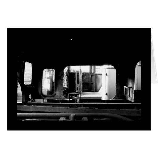 Steam Engine Repair Le Mastrou Card (Front Horizontal)