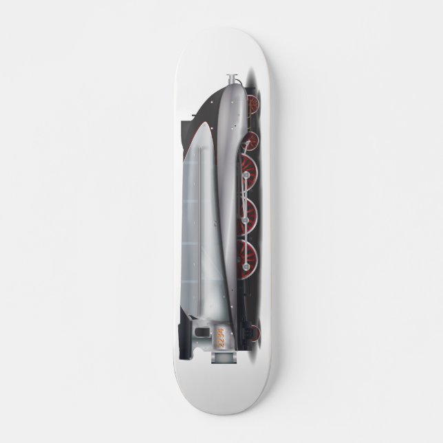 Steam Engine Skateboard Deck (Front)