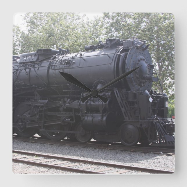 Steam Engine Train Clock (Front)