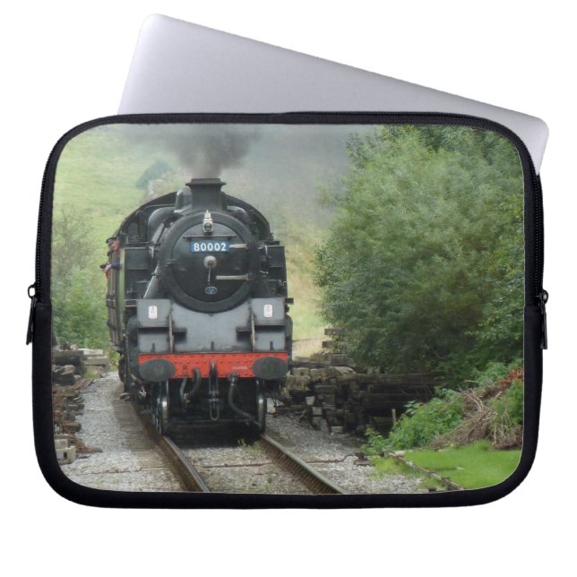 Steam Engine Train Laptop Case (Front)