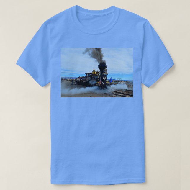 Steam Engine Train T-Shirt (Design Front)