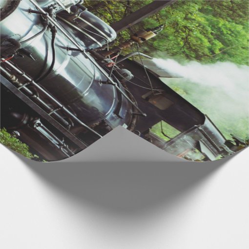 Steam Engine Wrapping Paper Zazzle