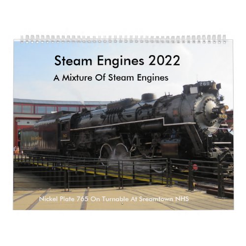 Steam Engines 2022 Calendar