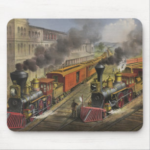 Steam Engines Mouse Pad