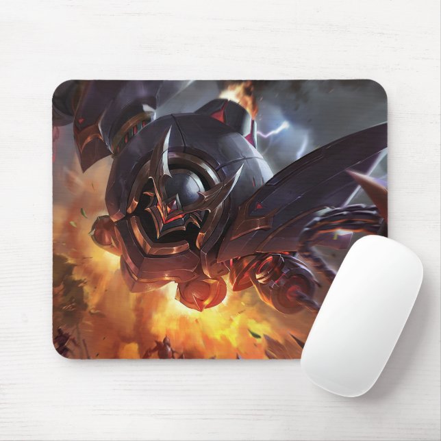 Steam Golem Gaming Mousepad | Customizable pad (With Mouse)