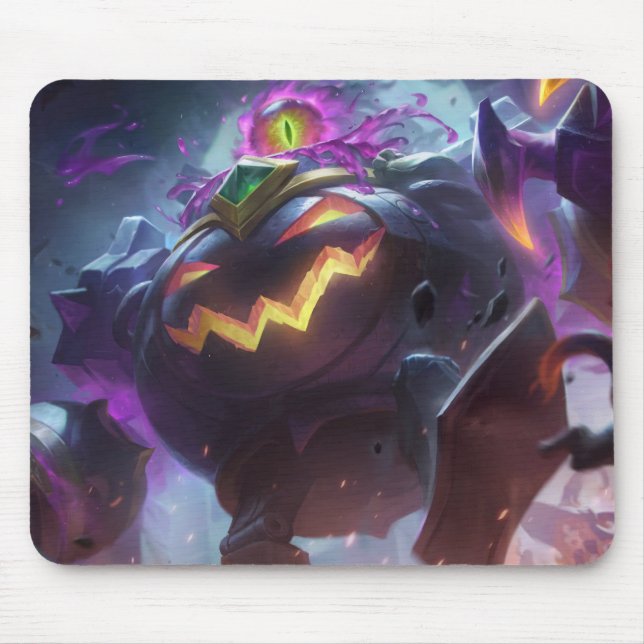 Steam Golem Gaming Mousepad | Customizable pad (Front)