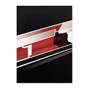 Steam Locomotive Acrylic Print