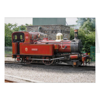 Steam locomotive at Port Erin Isle of Man Cards
