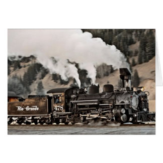 Steam Locomotive Cards