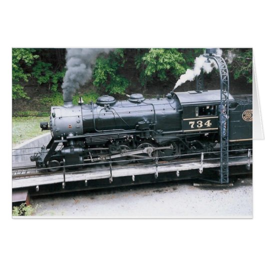 Steam Locomotive Cards (Front Horizontal)