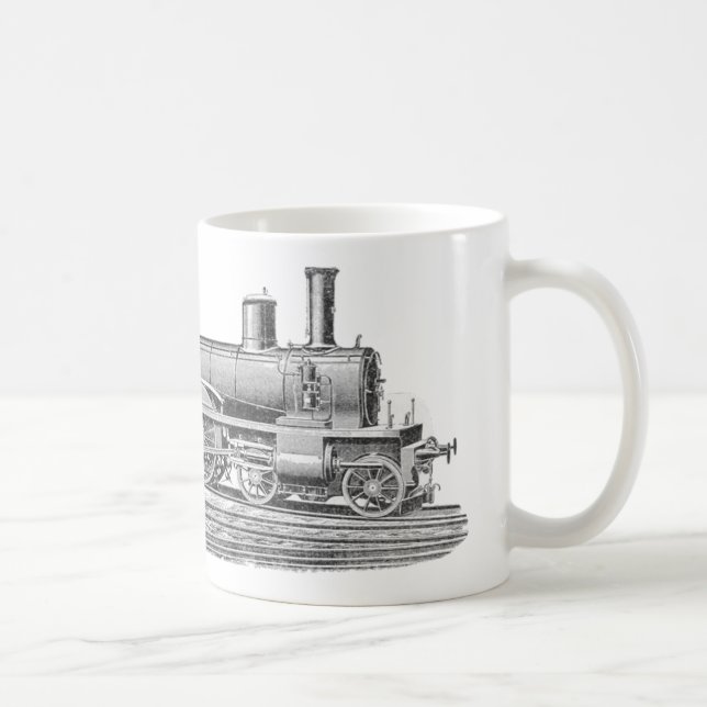 Steam Locomotive Coffee Mug (Right)