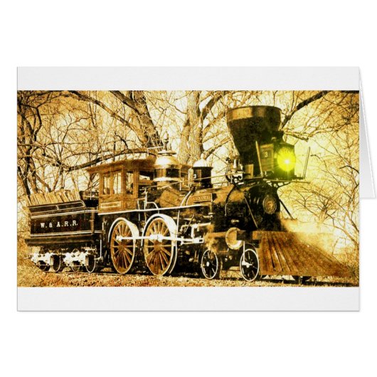 Steam Locomotive General Cards (Front Horizontal)