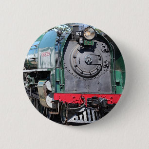 Steam Locomotive, Goolwa, South Australia Pinback Button