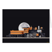 Steam Locomotive Mogul Card (Front Horizontal)