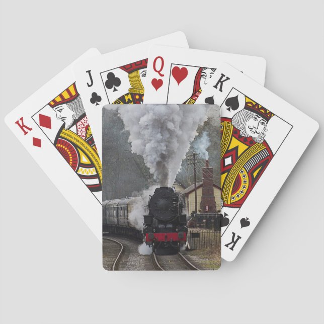 Steam Locomotive Poker Cards (Back)