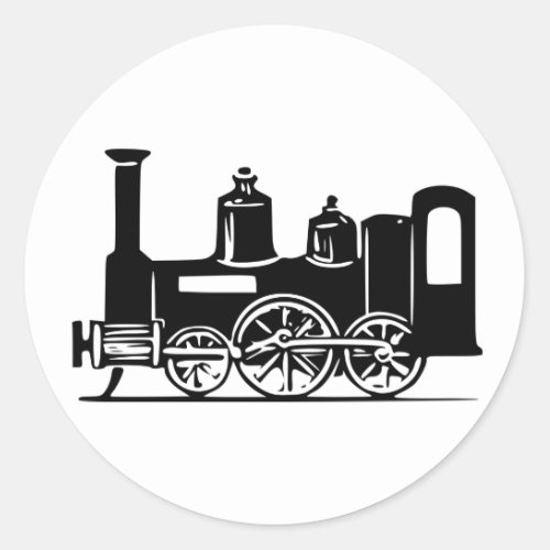 Steam Locomotive Stickers