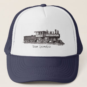 Steam Locomotive Trucker Hat
