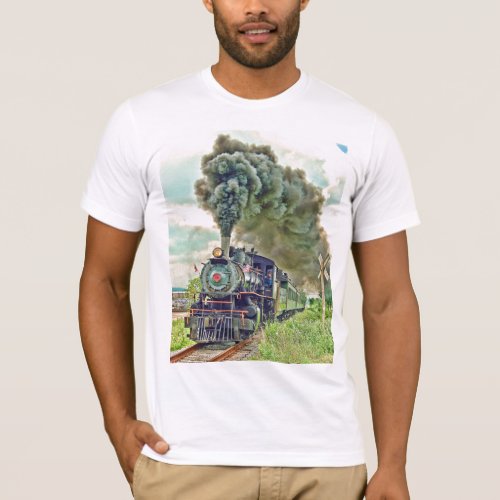 Steam Passenger Train Shirt