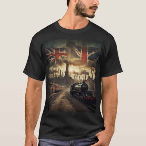 Steam Power Britains Industrial Dawn T_Shirt