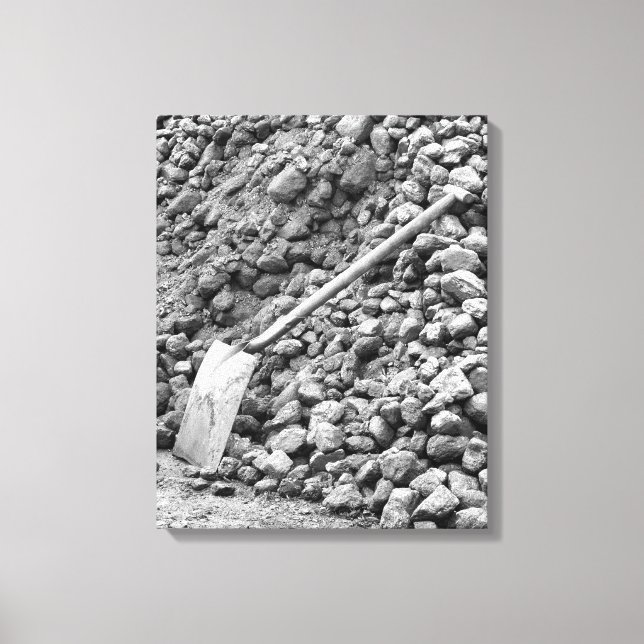 STEAM POWER COAL CANVAS PRINT (Front)