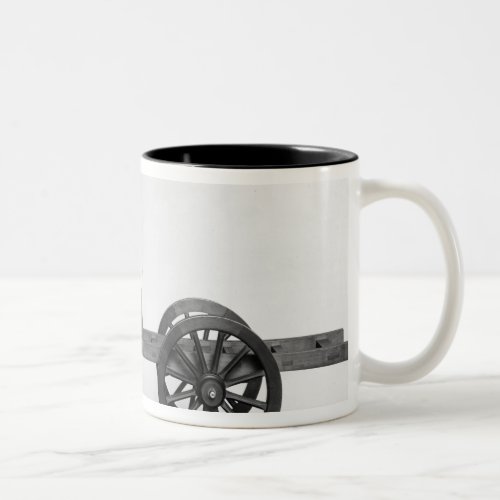 Steam_powered car invented Two_Tone coffee mug