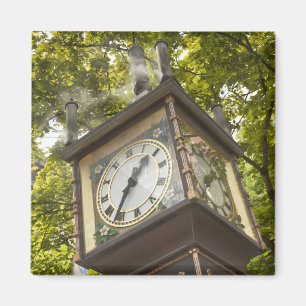 Steam powered clock in the Gastown neighborhood Magnet
