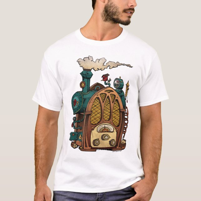 Steam powered Radio SPPS T-Shirt (Front)