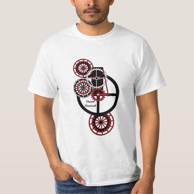 Steam Powered! T-Shirt (Front)