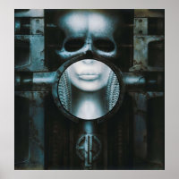 Steam Punk HR Giger Skull Poster