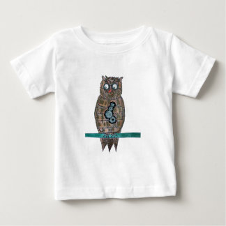 Steam Punk Owl Baby T-Shirt